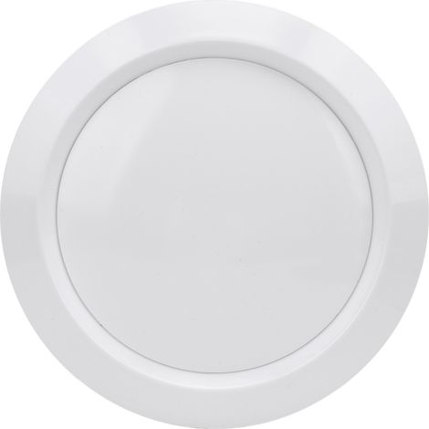 Couvercle De Ventilation Rond De 8 Pouces, En Plastique Blanc, Flux D'Air Réglable, Support Mural Au Plafond, 200mm, Pour Salle De Bains Et Salon