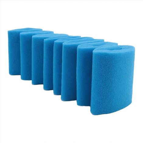 Lot De 8 Pièces Pool Filtre Pour Type H, Filtre De Rechange Mousse Sponge