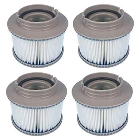 Lot De 4 Filtres De Rechange Pour Fd2089, Pompe À Cartouche Filtrante Adaptée Pour Mspa Tous Les Spas Actuels