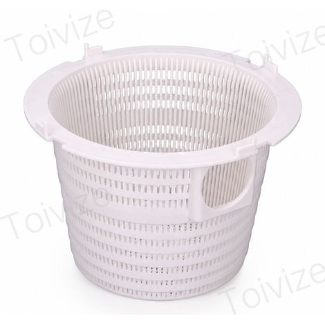 Panier De Skimmer Toivize Sp5000 En Abs Robuste Avec Poignée, Compatible Piscine Et Spa, Installation Facile Pour Filtration Efficace
