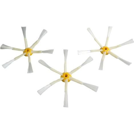 Set De 3 Brosses Latérales Pour Irobot Roomba 500, 600 Et 700 Brosses