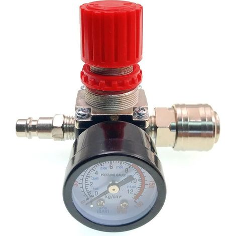 1/4-zoll-pt-druckregler Für Luftkompressoren – 140-psi-regelventil – Einfache Installation – Kompatibel Mit Innengewinde