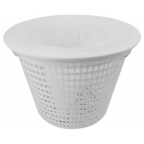 Choyclit Lot De 12 Chaussettes Pré Filtres Universels Jetables Pour Panier De Skimmer De Piscine Blanc