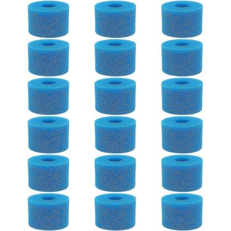【bems】18 Filtres En Mousse Lavables Et Réutilisables Compatibles Pure Spa, Compatibles Avec Les Spas De Type S1-b.-aquaforge
