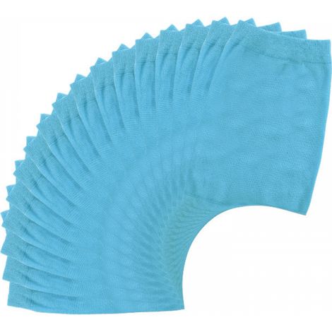 20 Chaussettes Bleues Demi-écumoire, Demi-chaussettes Filtrantes, Demi-filtres À Déchets-aquaforge