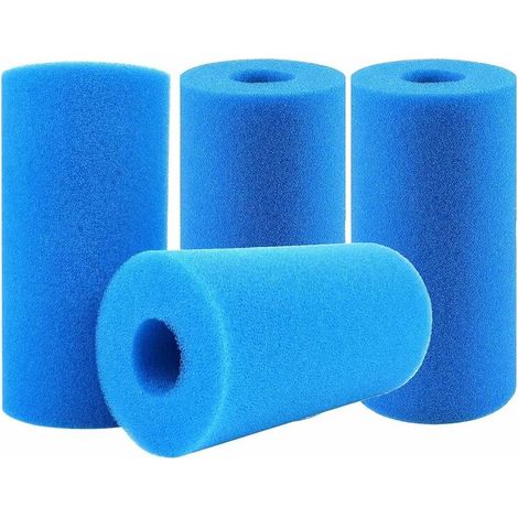 4 Éponges Filtrantes, Demi-filtre, Demi-mousse Filtrante, Éponge Filtrante-aquaforge