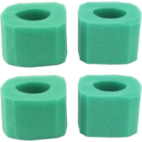 Shining House Lot De 4 Cartouches Filtrantes De Rechange En Mousse Réutilisables, Durables Et Pratiques Pour Pompe De Piscine-aquaforge