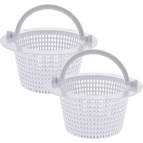 Paniers De Rechange Pour Skimmer De Piscine Avec Poignée, Paquet De 2 - Skimmer Mural Pour Piscine Hors Sol-aquaforge