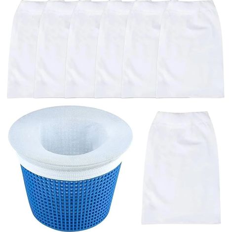 Chaussettes Filtrantes Pour Écumoire, Chaussettes De Filtration, Panier De Filtration Pour Piscine, Accessoires De Piscine, Chaussettes Filtrantes Fines Pour Écumoire