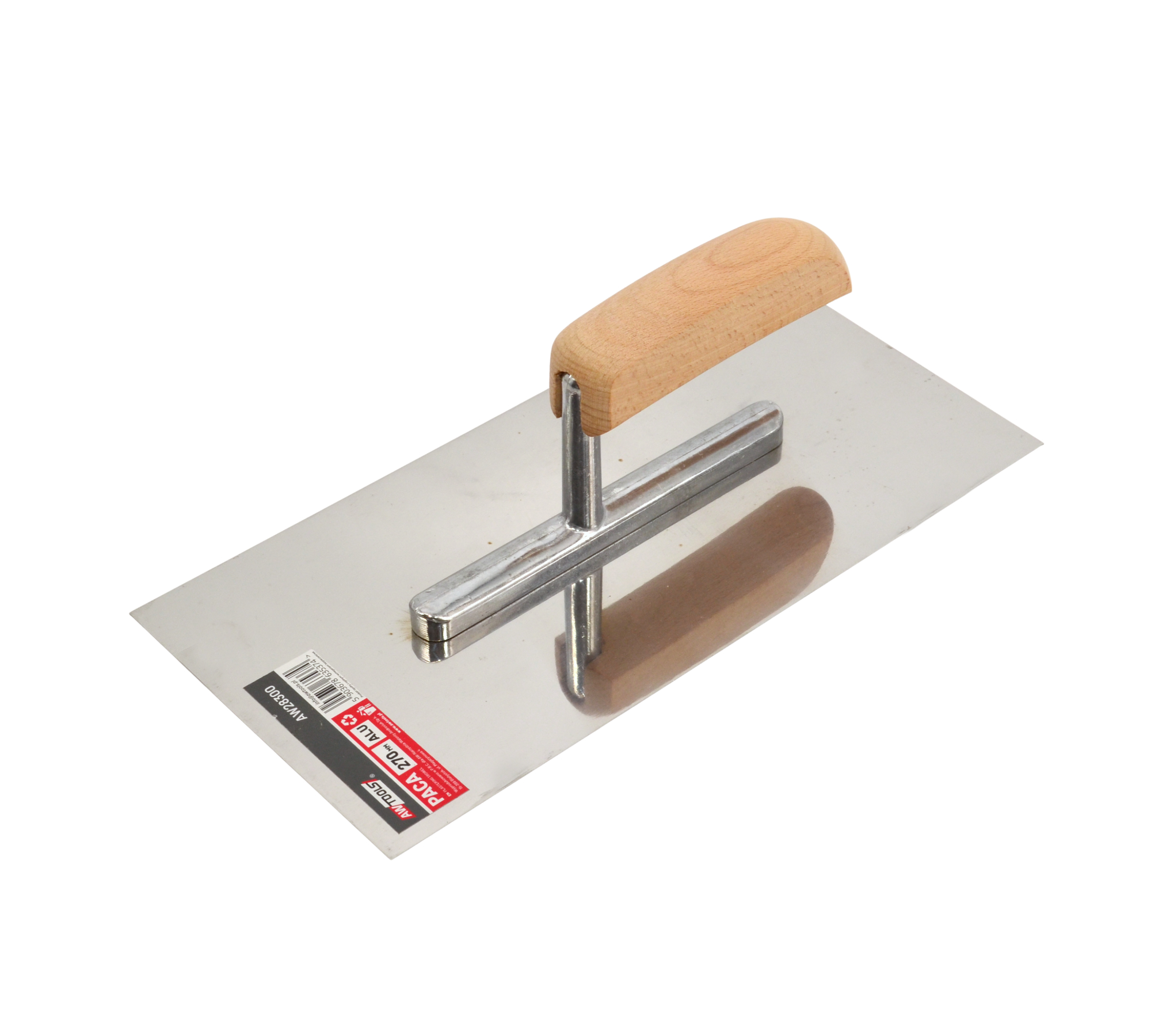 Awtools 270 Mm Metallkelle Mit Holzgriff Und Aluminiumfuß