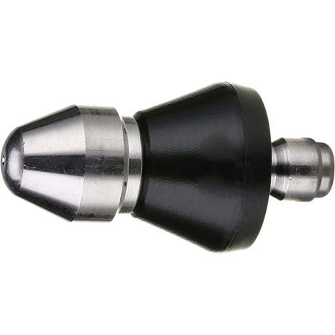 Buse De Jet D'Égout For Nettoyeur Haute Pression, Buse D'Eau De Nettoyage De Vidange À Connexion Rapide, Orifice 1/4