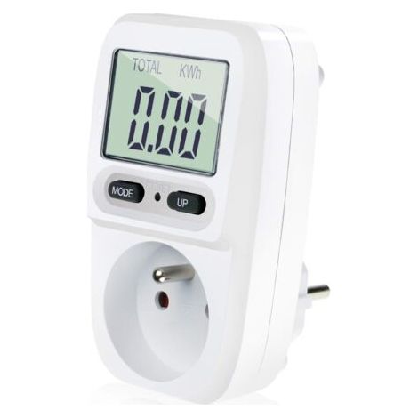 Bunthaus Pa Wattmètre Prise Compteur D'Énergie, Puissance Maximum 3680w
