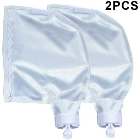 Bunthaus Pa Sacs Pour Nettoyeur De Piscine En Nylon Remplacement De Sac Zipper Pour Polaris 280 Ou 480,sacs À En Maille À Usage Multiple (2 Pièces)