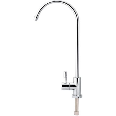 Bunthaus Pa 1/4 ' Robinet De Cuisine Pivotant À 360° Robinet D'Evier Col De Cygne Eau Potable Filtre Cuisine Mitigeur Evier Robinet En Acier Inoxydable Chrome
