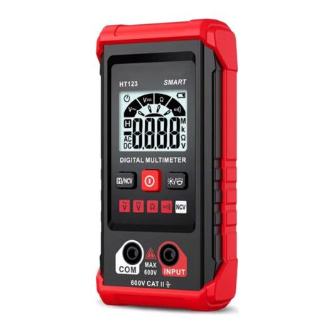 Bunthaus Pa Automatisches Digitalmultimeter, 4000-stellige Anzeige, Spannungsprüfer Mit Berührungsloser Spannungsmessung