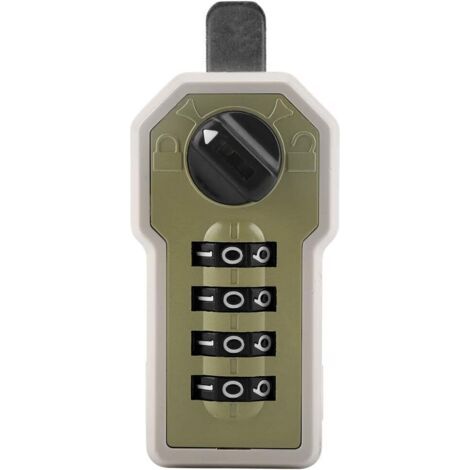 Bunthaus Pa Serrure À Code Mécanique Avec Poignée Verrou De Porte D'Entrée En Alliage De Zinc-argent Sans Clé Combinaison Avec Clavier À Levier Par Mot De Passe Pour Portes Extérieures Des Portes Avan