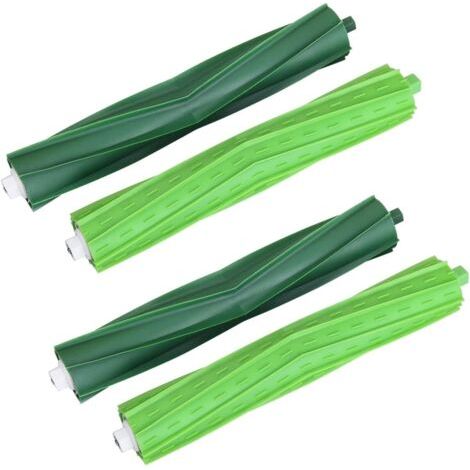 Bunthaus Pa Accessoires De Brosse Pour Aspirateur Irobot Roomba I7 I7 Plus I3 I3+ I4 I4+ I6 I6+ I8 I8+ J7 J7+ E5 E6 E7, Boîte De Pièces De Rechange Pour Aspirateur Roomba I7 Avec 4 Brosses En Caoutcho