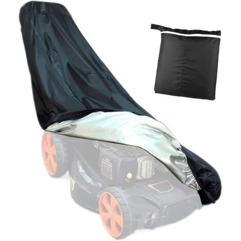 Bunthaus Pa Cubierta Para Cortacésped 210d Fibra De Poliéster Impermeable Cubierta Para Tractor De Césped Protección Contra El Polvo Y La Intemperie Negro