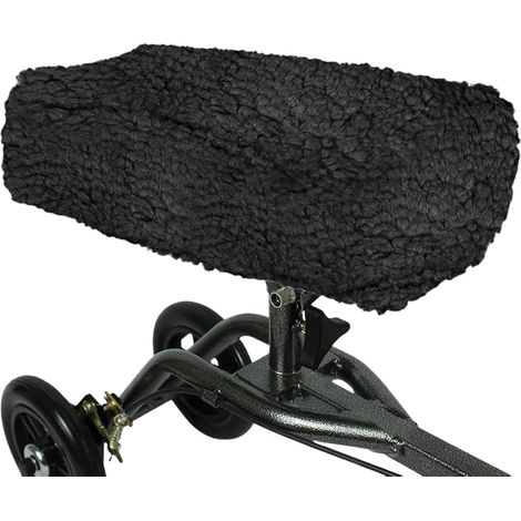 Housse De Protection Pour Genoux, Coussin De Marche Pour Genoux, Housse De Siège De Scooter, Protection Des Genoux En Mousse Pour Une Expérience De Conduite Confortable,noir, 14 × 7 × 2.5 Pouces