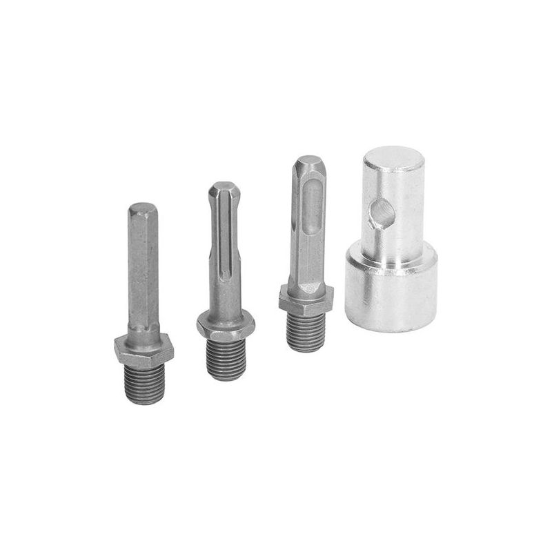 Bohrfutteradapter (1 Bis 3 Zoll), Rundes Kohlenstoffstahl-bohrfutter, 2 Löcher, 2 Schlitze, Anschluss Für Gartenbohrmaschinen Und Gartengeräte