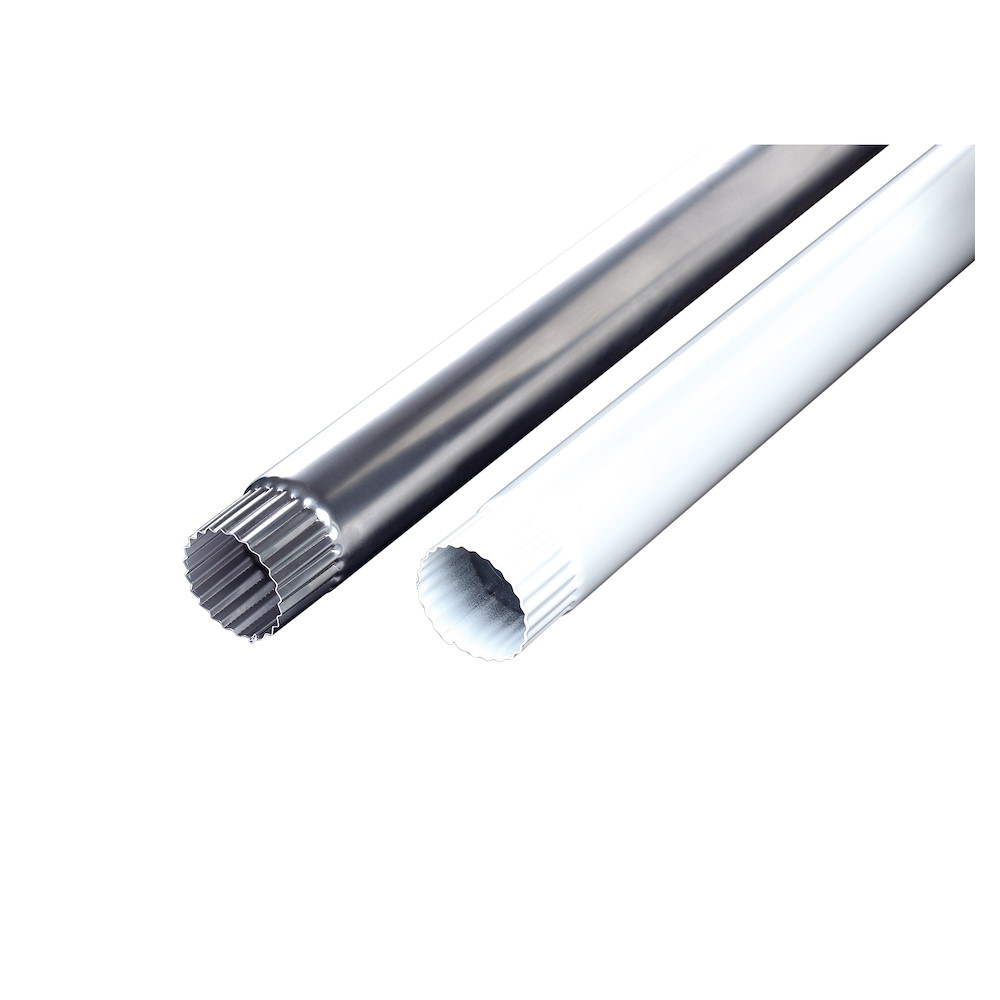 Tj90 Alu-fallrohr 1000 Mm Pressblank