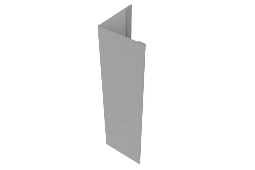 Außenecke 100x100, L.2000mm, Aluminium Natur, 0,70mm