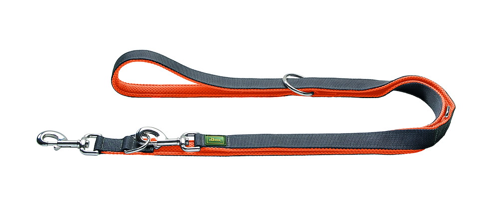 Verst Leine Maldon 15/200 Nylon/polyester, Orange/grau