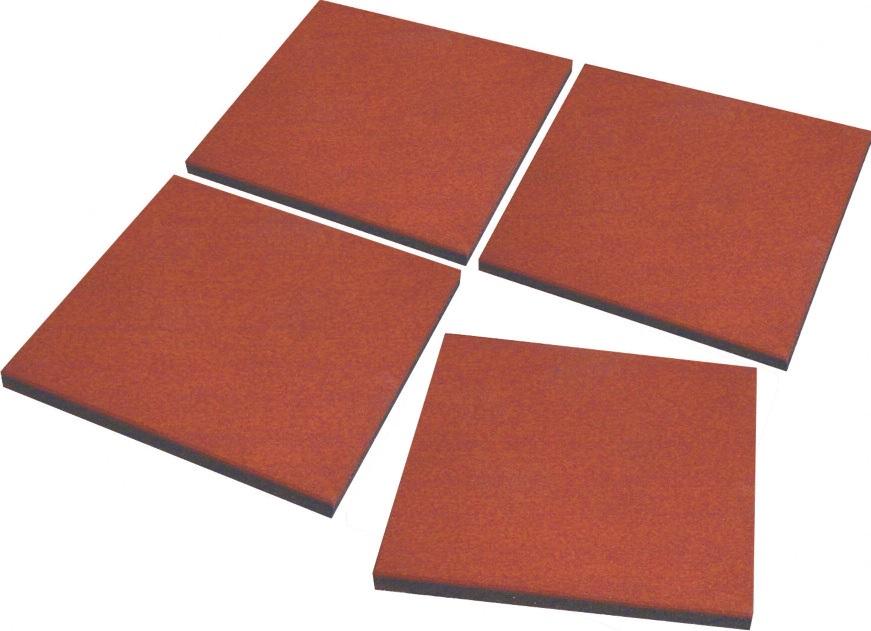 Fallschutzplatten 50 X 50 X 2,5 Cm