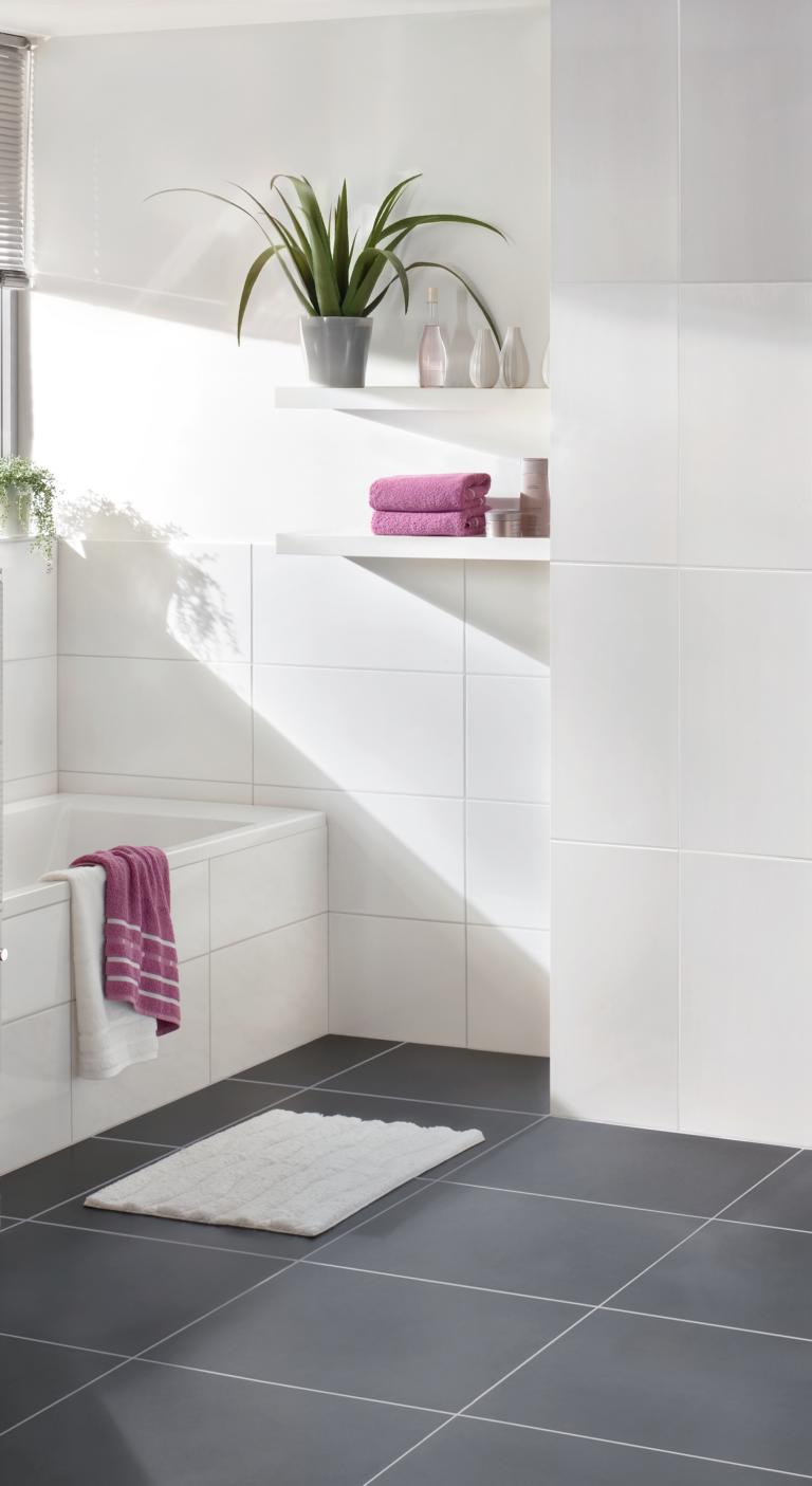 Wandfliese Polaris Weiß Matt 30 X 60 Cm 1,08 M² Pro Pack, Inhalt 6 Stück