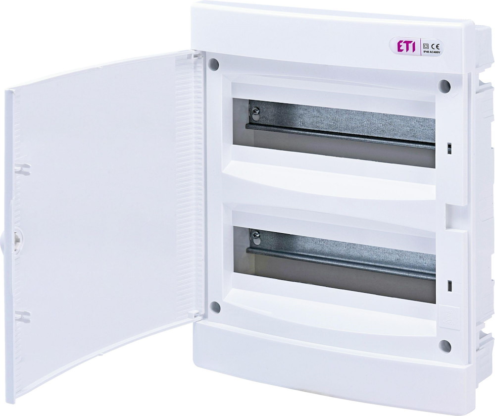 Up-verteilerkasten Mit Tür 2x14 Module Ws Bis 63a