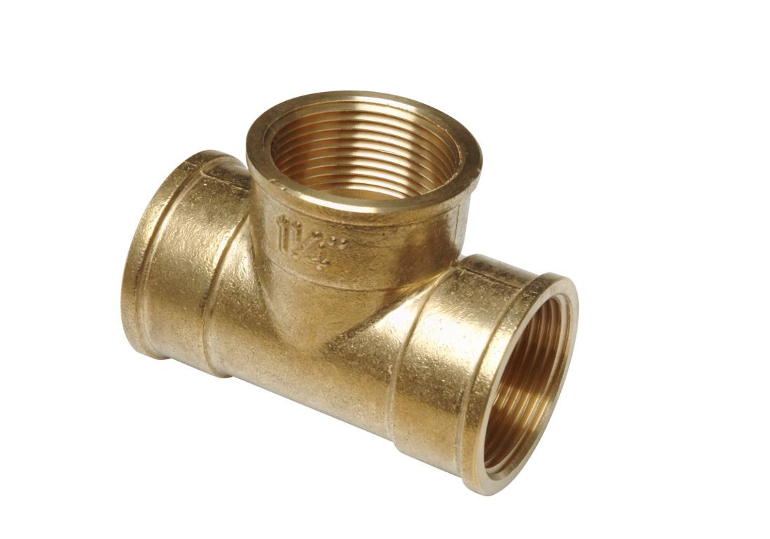 T-stück Ig 1'', Messing
