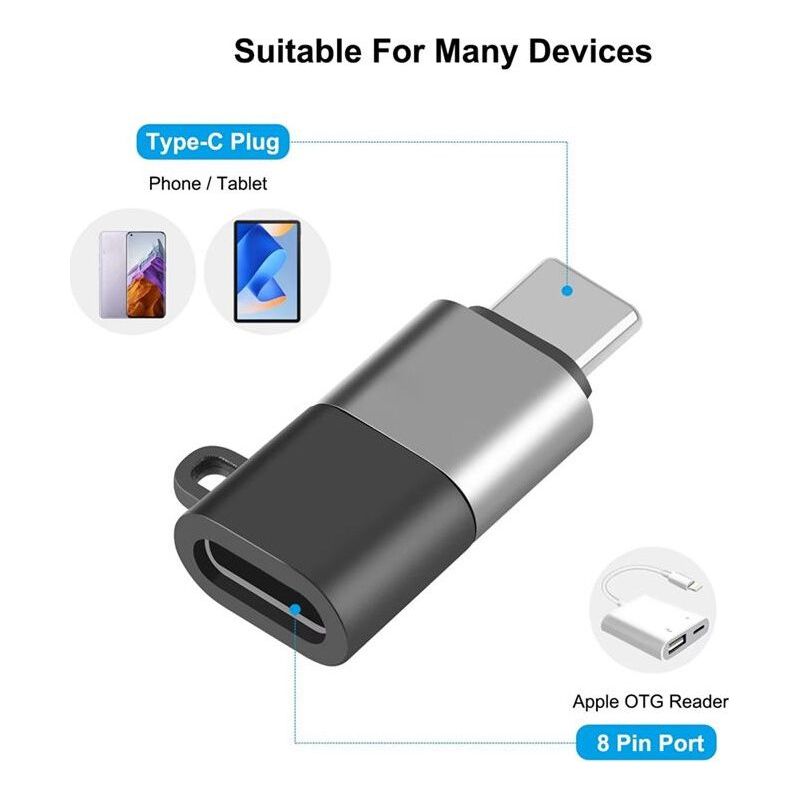 8-pin-otg-auf-usb-c/type-c-adapter Für Handys (nicht Für Die Iphone 16-serie)