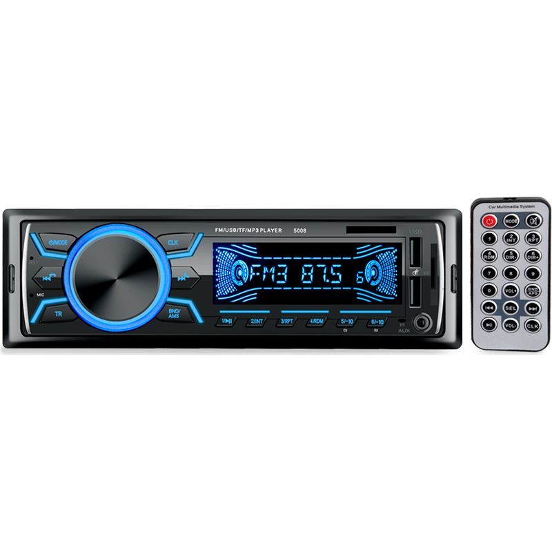 1-din-bluetooth-autoradio (4 X 60 W) – 7-zoll-farbdisplay – Fm, Usb, Sd, Aux, Equalizer, Mp3 – Freisprechfunktion – Einfache Installation