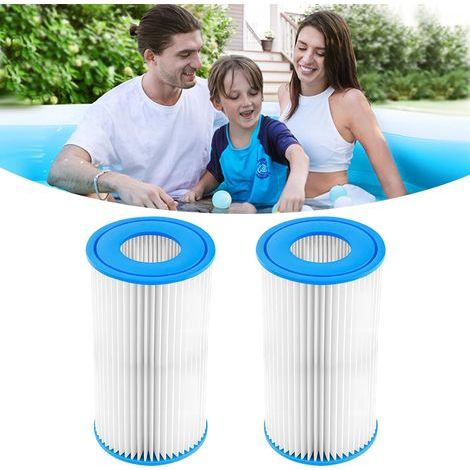 2 Pièces, 20x10.5x5.5 Cm, Typ Iii, Filtre Pour Grand Spa Et Piscine, Filtration Eau Grande Capacité, Cartouche De Rechange Durable