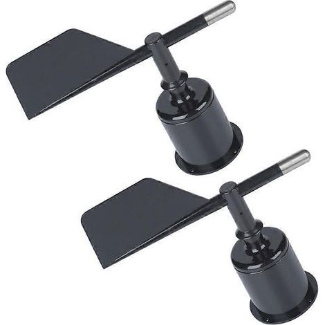 Windrichtungsanzeiger (2er-set), Aus Abs-material Für Den Außenbereich, Geeignet Für Umweltbeobachtungen, 20 X 15 X 6 Cm, Zur Messung Der Windrichtung.