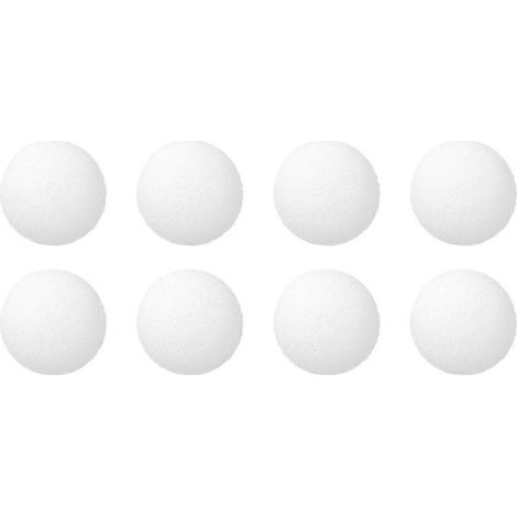 Lot De 8 Éponges Filtrantes Réutilisables Pour Le Détartrage Des Piscines Et Spas.