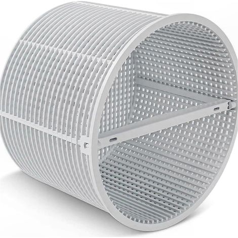 Panier De Rechange Pour Skimmer De Piscine, 7 X 7 X 5 Pouces, Filtre Blanc Durable, Convient Aux Piscines Hors Sol.