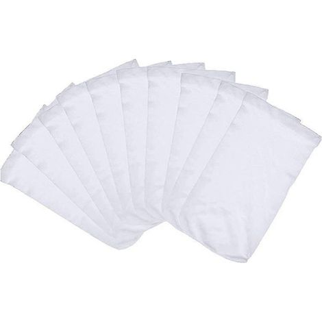 Lot De 10 Housses De Protection Pour Panier De Filtration D'Écumage De Piscine, Filtre À Feuilles Jn