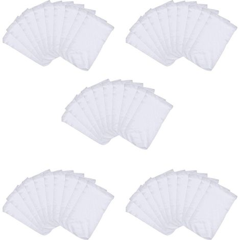 Lot De 50 Manchons De Protection Pour Filtres D'Écumoire De Piscine, Housses De Protection Pour Paniers De Filtres D'Écumoire, Manchons De Protection Pour Filtres D'Écumoire De Piscine Pour Filtrer Le
