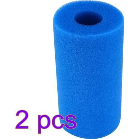 2pcs Éponge De Filtre Pour Intex Type A Réutilisable/lavable Piscine Filtre En Mousse Cartouche Éponge-ywey