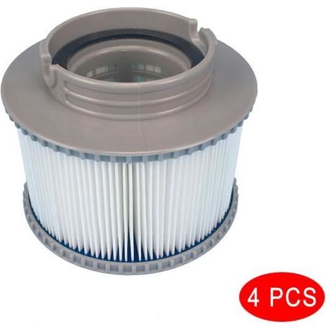 Lot De 4 Cartouches De Filtre Pompe Piscine Pour Modèles Mspa-ywey