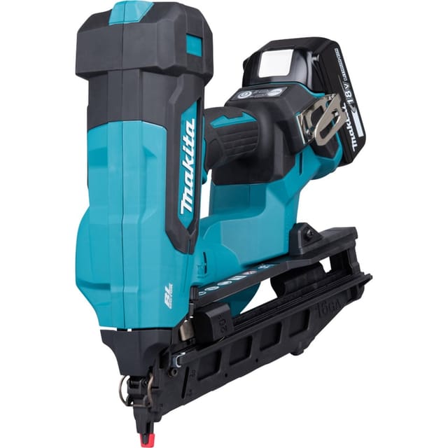 Akku-stauchkopfnagler 16ga, 20 ° Gewinkelt, 32-64 Mm, Dbn610z, Incl. Zubehör, Karton - Makita