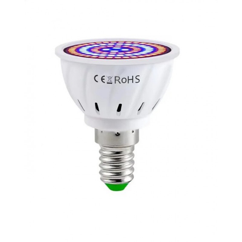 Led-gartenstrahler / Pflanzenwachstumslampe / Vollspektrum - E14-fassung - 7 W