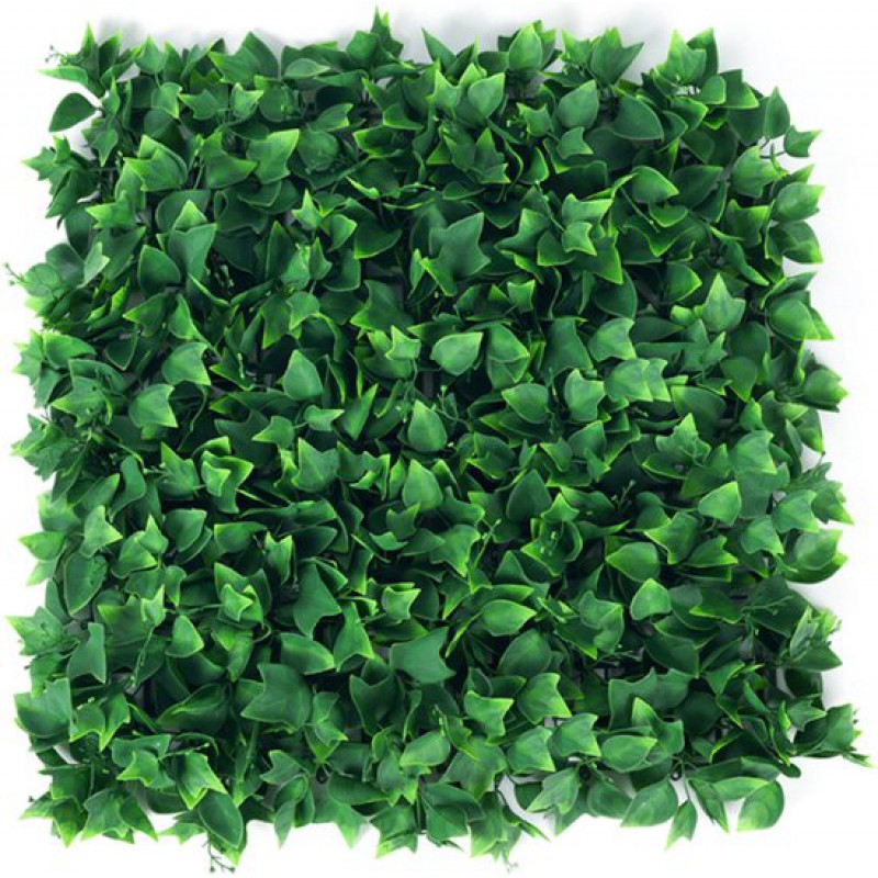 Künstliche Hecke (4 X 50 X 50 Cm) – Grüne Wand – Künstlicher Efeu – Künstliche Pflanze – Sichtschutz Für Balkon – Künstliche Pflanzen Für Drinnen Und Draußen – Üppiges Laub