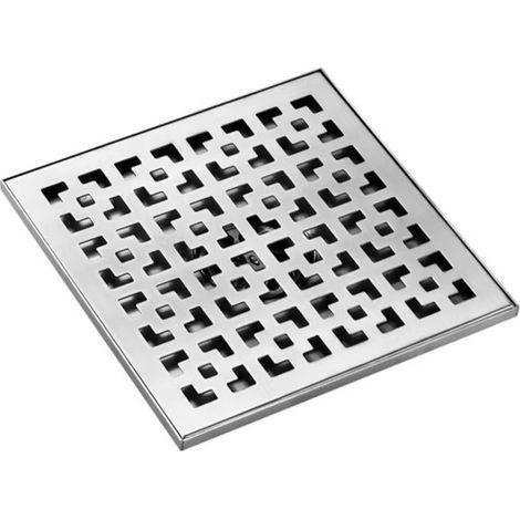 Lauwexe – Quadratischer Duschablauf 30x30 Cm – Edelstahl Sus 304 – Herausnehmbarer Rost – Verstopfungsfreier Badezimmerablauf