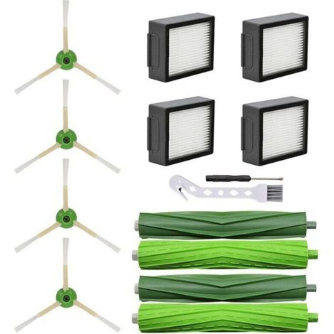 Pièces De Rechange Pour Irobot Roomba I3 I4 I6 I7 I8 J7 E5 E6 E7 Robot Aspirateur Filtre Hepa Brosse Principale Brosse Latérale