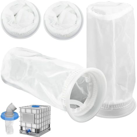 4er-pack Nylon-siebe Für 1000-liter-ibc-regenwassertanks, Nylon-siebe Mit Ibc-tankdeckelanschluss Für Ibc-regenwassertanks