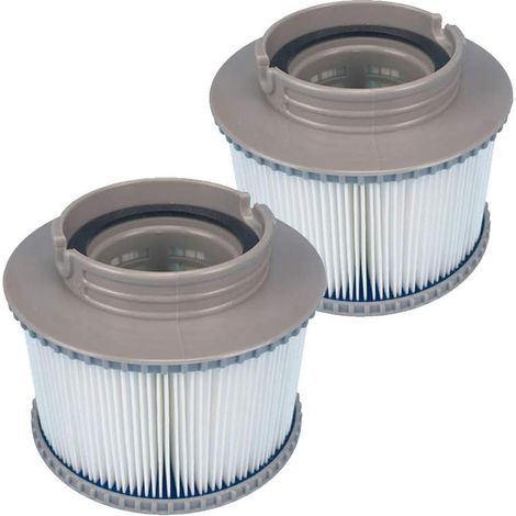 Lot De 2 Cartouches Filtrantes De Rechange, Compatibles Avec Le Modèle Mspa Fd2089, Pour Piscines Gonflables Et Spas