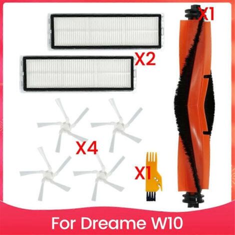 Accessoires Compatibles Avec L'Aspirateur Robot Dreame W10 : Kits De Pièces De Rechange, Brosse Principale, Filtre Hepa