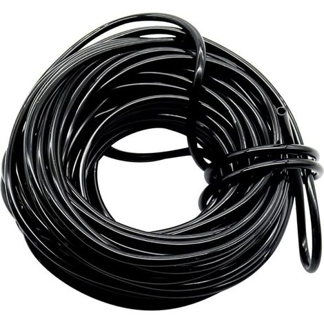 Mikro-bewässerungsschlauch, Tropfbewässerungsleitung, 4 Mm Innendurchmesser/7 Mm Außendurchmesser, Schwarzes Zulaufrohr Für Gartenbewässerungssysteme (30 M)